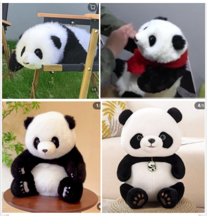 熊猫玩偶